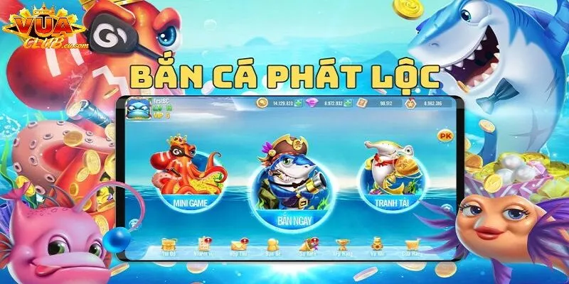 Ưu điểm nổi bật của game săn cá phát lộc tại Vuaclub