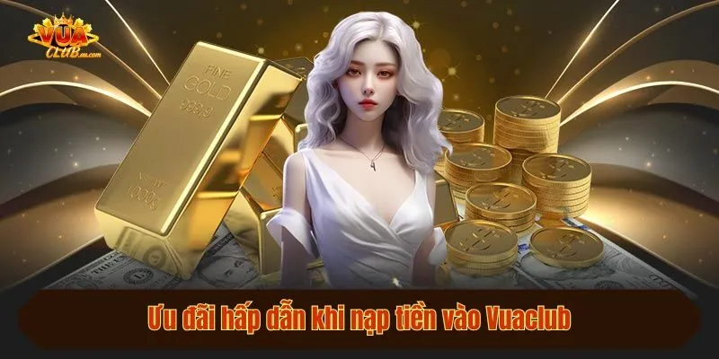 Ưu đãi hấp dẫn khi nạp tiền vào Vuaclub